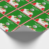 Papier Cadeau Cadeau de vacances Volleyball (Coin)