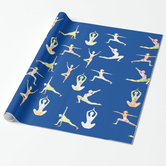 Papier Cadeau Cadeau de yoga (Déroulé)