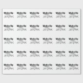 Papier Cadeau Cadeau d'Esthetician (Plat)