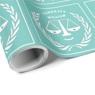 Papier Cadeau Cadeau d'études de droit
