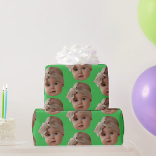 Papier Cadeau Cadeau drôle personnalisé moderne Anniversaire Noë