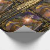 Papier Cadeau Cadeau élégant de Noël (Coin)