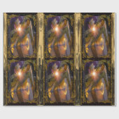 Papier Cadeau Cadeau élégant de Noël (Plat)