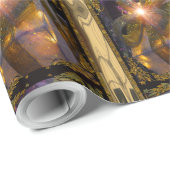 Papier Cadeau Cadeau élégant IIV de Noël 30 pi (Coin rond)