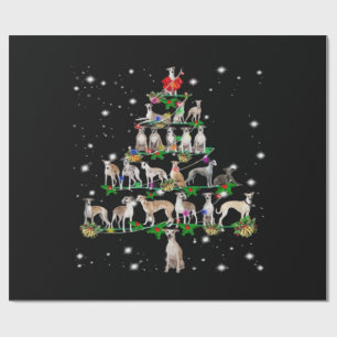 Papier Cadeau Cadeau essentiel pour amateurs de chien Whippet No