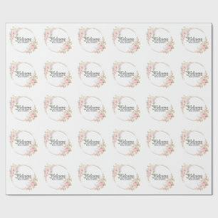 Papier Cadeau Cadeau fait main de bienvenue