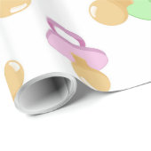 Papier Cadeau Cadeau fait sur commande de douche de tétine (Coin rond)