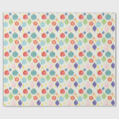 Papier Cadeau Cadeau fait sur commande des textes de Noël (Plat)