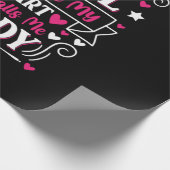 Papier Cadeau Cadeau fête des pères | Une Fille M'Appelle Papa (Coin)