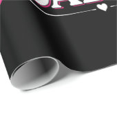 Papier Cadeau Cadeau fête des pères | Une Fille M'Appelle Papa (Coin rond)