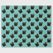 Papier Cadeau Cadeau Grad 2025 (Plat)