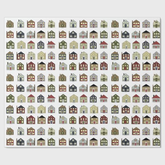 Papier Cadeau Cadeau immobilier (Plat)