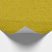 Papier Cadeau CADEAU JAUNE Rose incorporé (Coin)