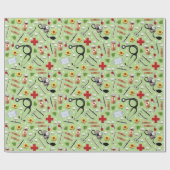 Papier Cadeau Cadeau Médicale (Plat)