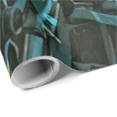 Papier Cadeau Cadeau moto (Coin rond)