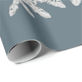 PAPIER CADEAU CADEAU PAPIER BENTLEY SNOWFLAKE (Coin rond)