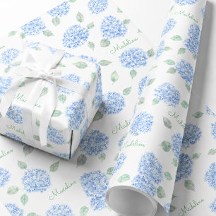 Papier Cadeau Cadeau personnalisé de fête de mariage avec des ho