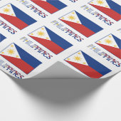 Papier Cadeau Cadeau Philippines et drapeau philippin (Coin)