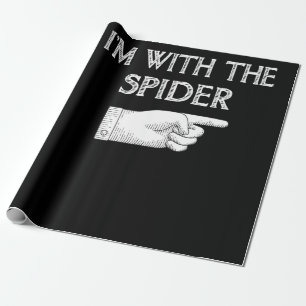 Papier Cadeau Cadeau Spider   I'm With The Spider Costume Matchi