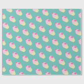 Papier Cadeau Cadeau Turquoise illusima (Plat)