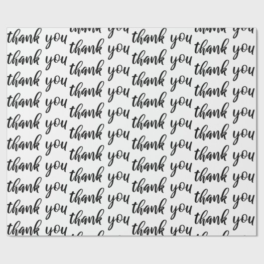 Papier Cadeau Cadeau unique fait sur commande imprimé par Merci (Plat)