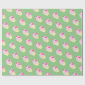 Papier Cadeau Cadeau vert illusima (Plat)