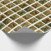 Papier Cadeau Cadeau vintage baseball (Coin)