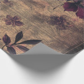 Papier Cadeau Cadeau vintage gothique foncé (Coin)