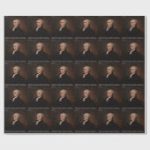 Papier Cadeau Cadeaux Alexander Hamilton (Plat)