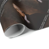 Papier Cadeau Cadeaux Alexander Hamilton (Coin rond)