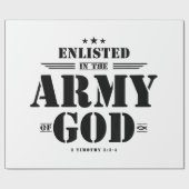 Papier Cadeau Cadeaux chrétiens Bible verset biblique Écritures (Plat)