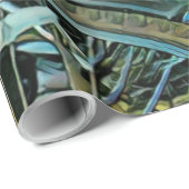 Papier Cadeau Cadeaux cyclables vintages (Coin rond)