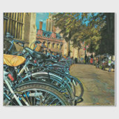 Papier Cadeau Cadeaux cyclables vintages (Plat)
