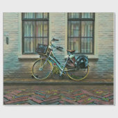 Papier Cadeau Cadeaux cyclistes cool (Plat)
