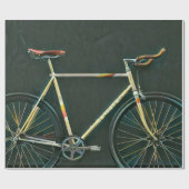 Papier Cadeau Cadeaux d'anniversaire pour les amateurs de vélo (Plat)