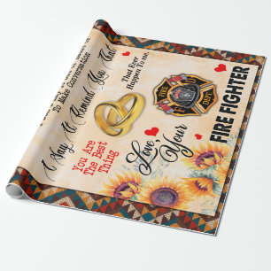 Papier Cadeau Cadeaux de femme Lettre À Ma Femme Amour Du Mari