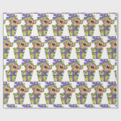 Papier Cadeau Cadeaux de fête (Plat)