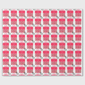 Papier Cadeau Cadeaux de Noël (Plat)