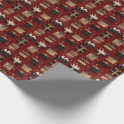Papier Cadeau Cadeaux de Noël (Coin)