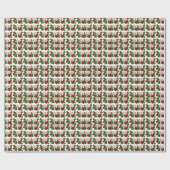 Papier Cadeau Cadeaux de Noël (Plat)