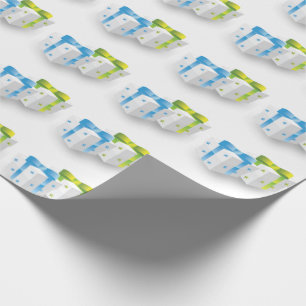 Papier Cadeau Cadeaux de Noël