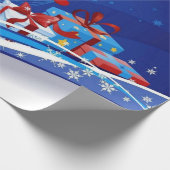 Papier Cadeau Cadeaux de Noël (Coin)