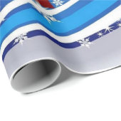 Papier Cadeau Cadeaux de Noël (Coin rond)