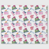 Papier Cadeau Cadeaux de Noël (Plat)