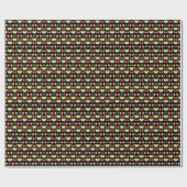 Papier Cadeau Cadeaux de Noël Dental Doctor (Plat)