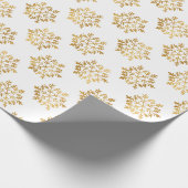Papier Cadeau Cadeaux de Noël Gold Motif (Coin)