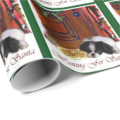 Papier Cadeau Cadeaux de Noël japonais chinois (Coin rond)