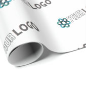 Papier Cadeau Cadeaux d'entreprise personnalisés (Coin rond)