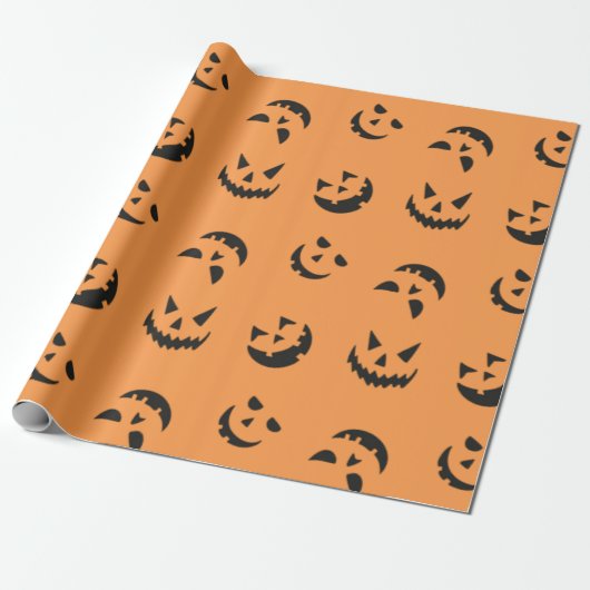 Papier Cadeau Cadeaux d'Halloween (Déroulé)