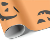 Papier Cadeau Cadeaux d'Halloween (Coin rond)